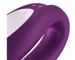 Satisfyer Satisfyer Double Joy fialová párový vibrátor