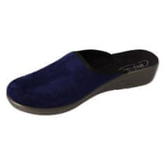 Befado dámské pantofle pu navy blue velikost 40