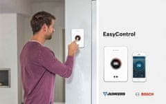 Junkers Bosch Prostorový termostat EasyControl CT200, internetový vč. 3x el. hlavice