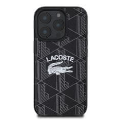 Lacoste Zadní kryt Blend Monogram MagSafe pro iPhone 16 Pro Black