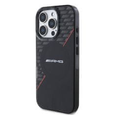 AMG Zadní kryt Rhombs MagSafe pro iPhone 16 Pro Max Black-Red