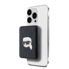 Karl Lagerfeld Powerbanka Embossed Karl Head MagSafe 5000mAh Black