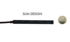 USB 3.1 Type C SLIM HUB 4 Port passive