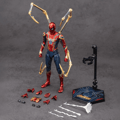 MARVEL ZD Toys Spiderman Akční figurky Marvel Avengers 3 + příslušenství.