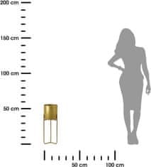 Dekorstyle Květinový stojan Swen 55 cm zlatý