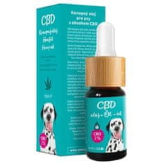 Zelená země CBD konopný olej pro psy 2 %, 10 ml