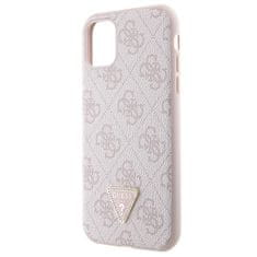 Guess Kryt Guess GUHCN61P4TDSCPP Apple iPhone 11/XR hardcase Crossbody 4G Metal Logo pink