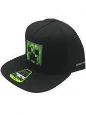 Kšiltovka dětská Minecraft - Creeper Face