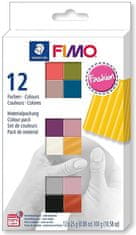 FIMO sada soft 12 barev x 25 g - fashion