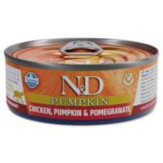 N&D Konzerva Cat Chicken, Pumpkin & Pomegranate 70g