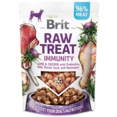 Brit Pochoutka Raw Immunity Freeze-dried Jehně a Kuře 40g