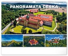 Notique Nástěnný kalendář Panoramata Česka 2025