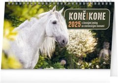 Notique Stolní kalendář Koně - Kone CZ/SK 2025