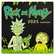 Notique Poznámkový kalendář Rick a Morty 2025