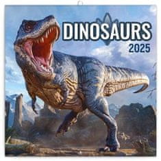 Notique Poznámkový kalendář Dinosauři 2025