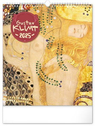 Notique Nástěnný kalendář Gustav Klimt 2025