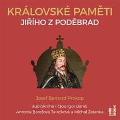 OneHotBook Královské paměti Jiřího z Poděbrad - Josef Bernard Prokop 2x CD