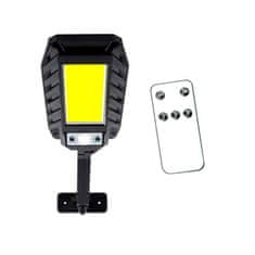 Bass Solární pouliční lampa se snímačem pohybu, COB LED BP-5919