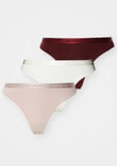 Tommy Hilfiger Dámská tanga UW0UW04480 3pack, Dle obrázku, L