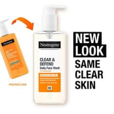 Neutrogena Čisticí gel Clear & Defend (Daily Face Wash) 200 ml