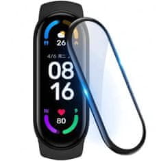 Xiaomi 3D Tvrzené Sklo pro Mi Band 5 / M5 - Černá KP36243