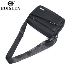 IZMAEL Pánská Crossbody Taška Boiseen Travis-Černá KP36222