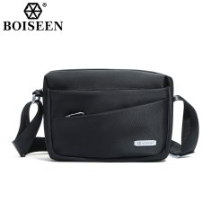 IZMAEL Pánská Crossbody Taška Boiseen Travis-Černá KP36222