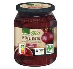 Edeka Edeka BIO Červená řepa plátky 330g