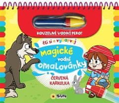 Magické vodní omalovánky- Červená karkulka