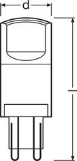 Osram OSRAM PARATHOM PIN CL 40 non-dim 3,8W/827 G9