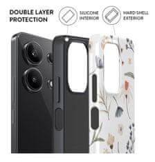 TopQ Kryt AURIX Xiaomi Redmi Note 13 Pro pevný Floral Fantasy 126998