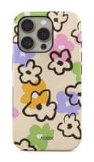 TopQ Kryt AURIX MagSafe iPhone 16 Pro Flower Drawing 133556