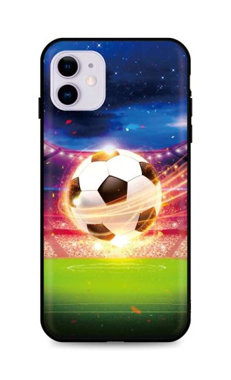 TopQ Kryt iPhone 11 silikon Football Dream 48918