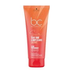 Schwarzkopf Prof. Ochranný šampon 3v1 Bonacure Sun Protect (Scalp, Hair & Body Cleanse) 200 ml