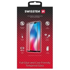 Swissten sklo Full Glue, Color frame, Case friendly pro Samsung Galaxy A53 5G / černé