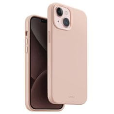 MobilPouzdra.cz Kryt UNIQ Lino Hue Apple iPhone 15 MagClick Charging blush pink