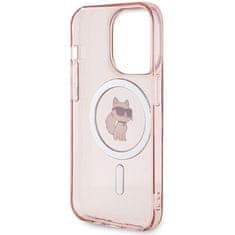 Karl Lagerfeld Kryt Karl Lagerfeld KLHMP15XHFCCNOP Apple iPhone 15 Pro Max hardcase IML Choupette MagSafe pink