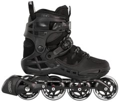 POWERSLIDE Kolečkové brusle Phuzion Argon Black 80 Trinity, 4x, 80, 43