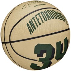 Wilson Míče basketbalové béžové 3 Nba Player Icon Giannis Antetokounmpo Mini