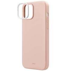 MobilPouzdra.cz Kryt UNIQ Lino Hue Apple iPhone 15 MagClick Charging blush pink