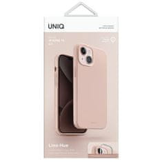 MobilPouzdra.cz Kryt UNIQ Lino Hue Apple iPhone 15 MagClick Charging blush pink