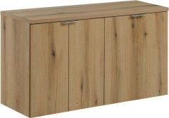 COMAD Závěsná skříňka pod umyvadlo Nova Oak s deskou 100 cm dub evoke