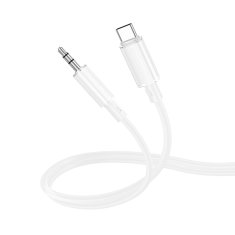 Borofone Kabel BL21 Lemon USB-C - jack 3,5 mm 1m bílý