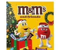 Adventní kalendář M&M's & Friends, 361g