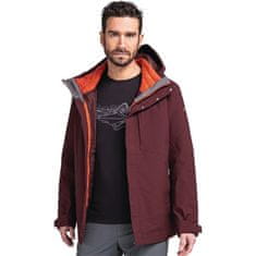 Schöffel Bundy univerzálni vínově červené 3XL Wander winterjacke Auerspitz 3in1