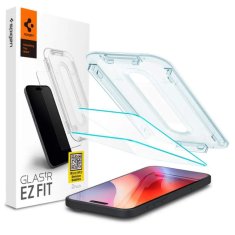 Spigen Celoplošné tvrzené sklo na iPhone 16 PRO 6.3" Spigen GLAS.TR "EZ FIT" 2BALENÍ Čiré