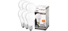 ECOLIGHT 6X E27 LED žárovka 15W 1350lm neutrální bílá 4000K 20000h 230V