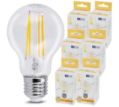 Anlux 6x LED žárovka E27 - 8W - 1120lm - teplá bílá