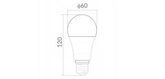 ECOLIGHT 6X E27 LED žárovka 15W 1350lm neutrální bílá 4000K 20000h 230V