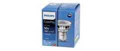 Philips 6x LED žárovka Philips GU10 - 4,6W - 390 Lm 36° - studená bílá 6500K - Premium